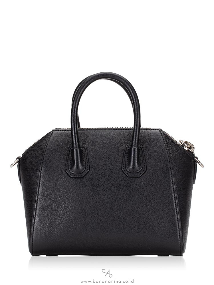 GIVENCHY Sugar Goatskin Mini Antigona Black