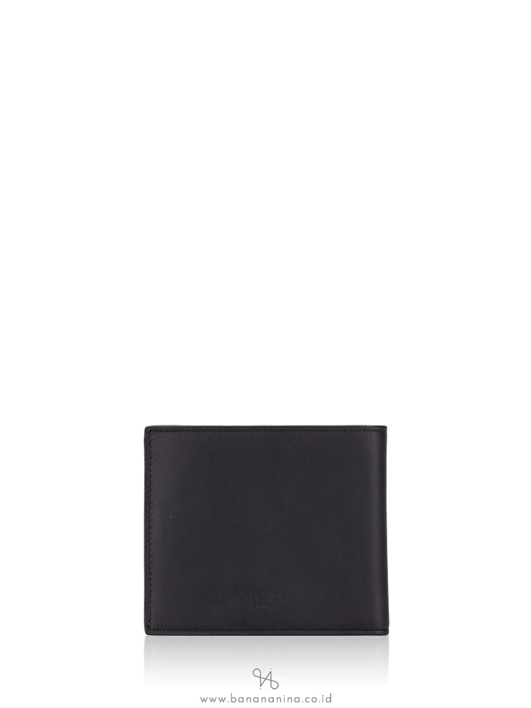 FENDI Vitello Cruise Corner Bugs Wallet Black