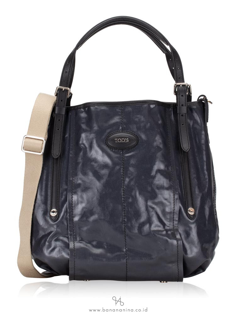 TOD'S G Line Sacca 2way Tote Dark Grey