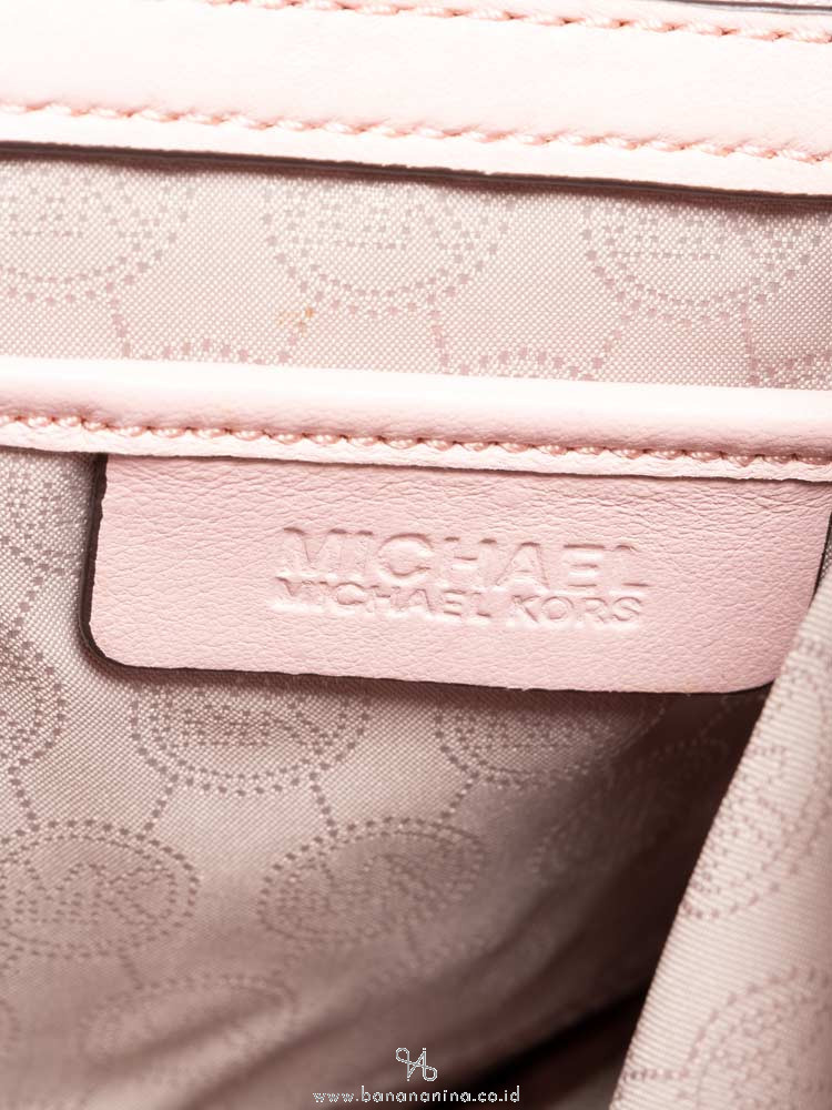 MICHAEL KORS Susannah Quilted Leather Large Tote Blossom
