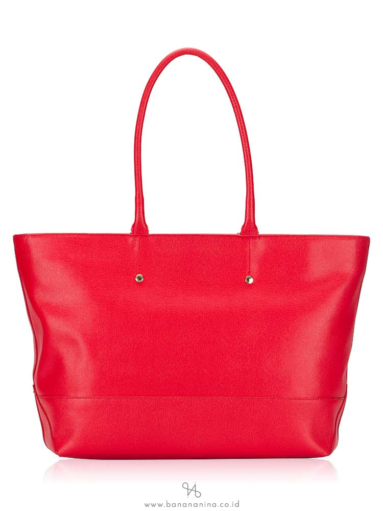 FURLA Melissa Medium East West Tote Red