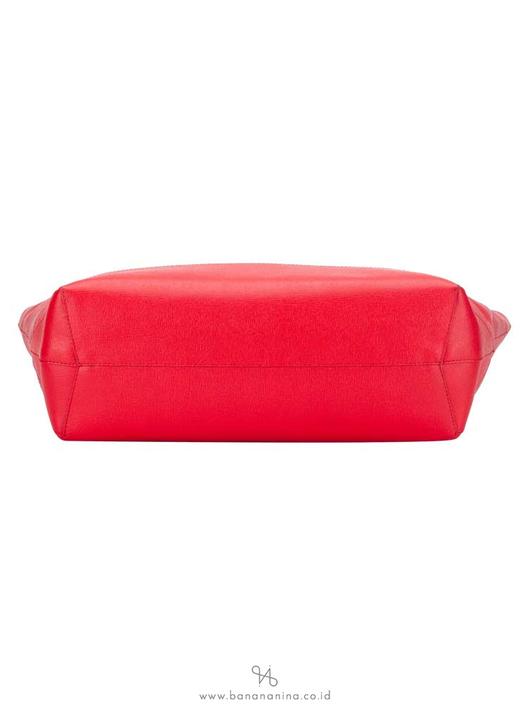 FURLA Melissa Medium East West Tote Red