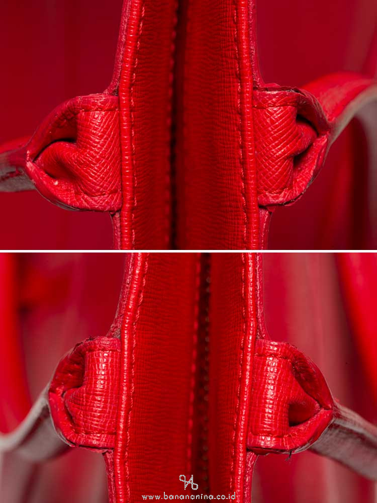 FURLA Melissa Medium East West Tote Red