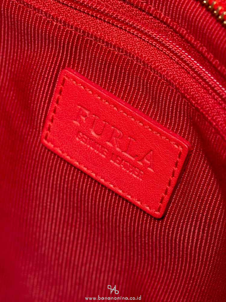 FURLA Melissa Medium East West Tote Red