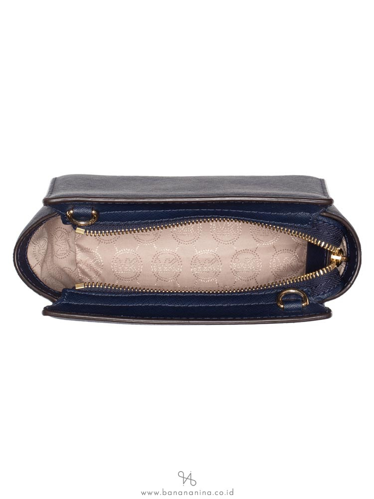 MICHAEL KORS Selma Mini Messenger Navy