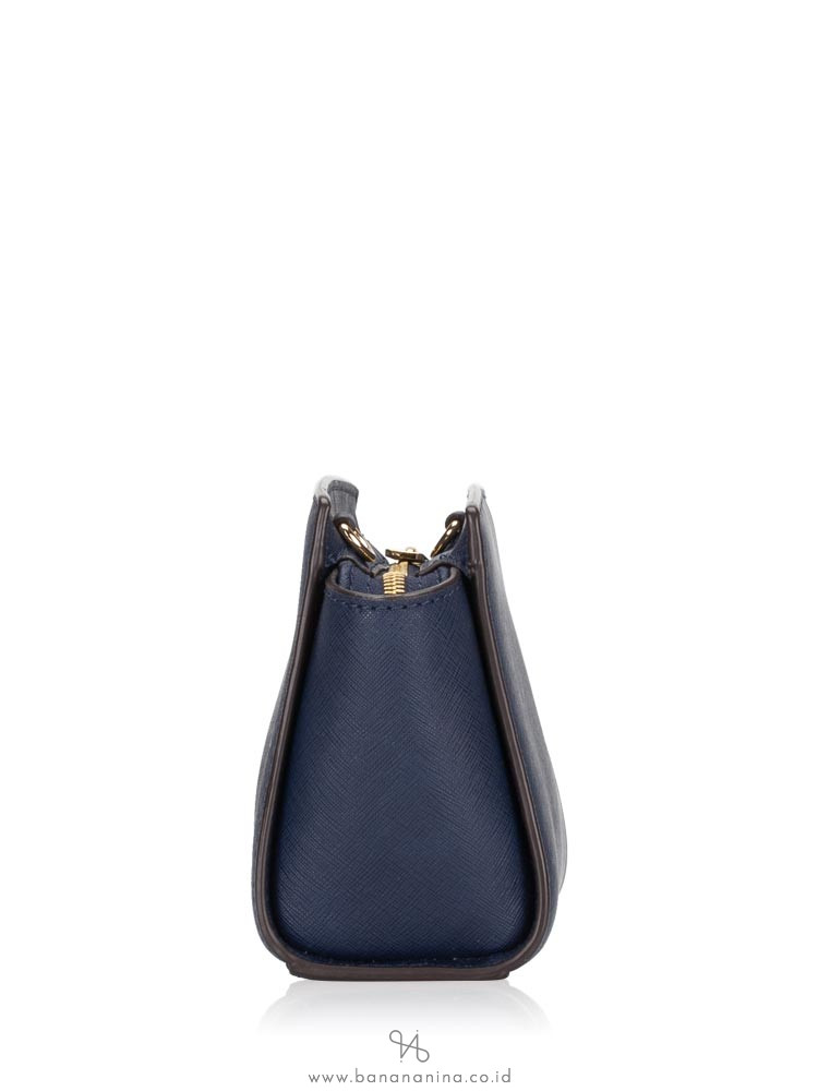 MICHAEL KORS Selma Mini Messenger Navy