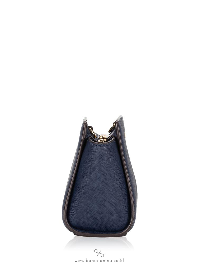 MICHAEL KORS Selma Mini Messenger Navy