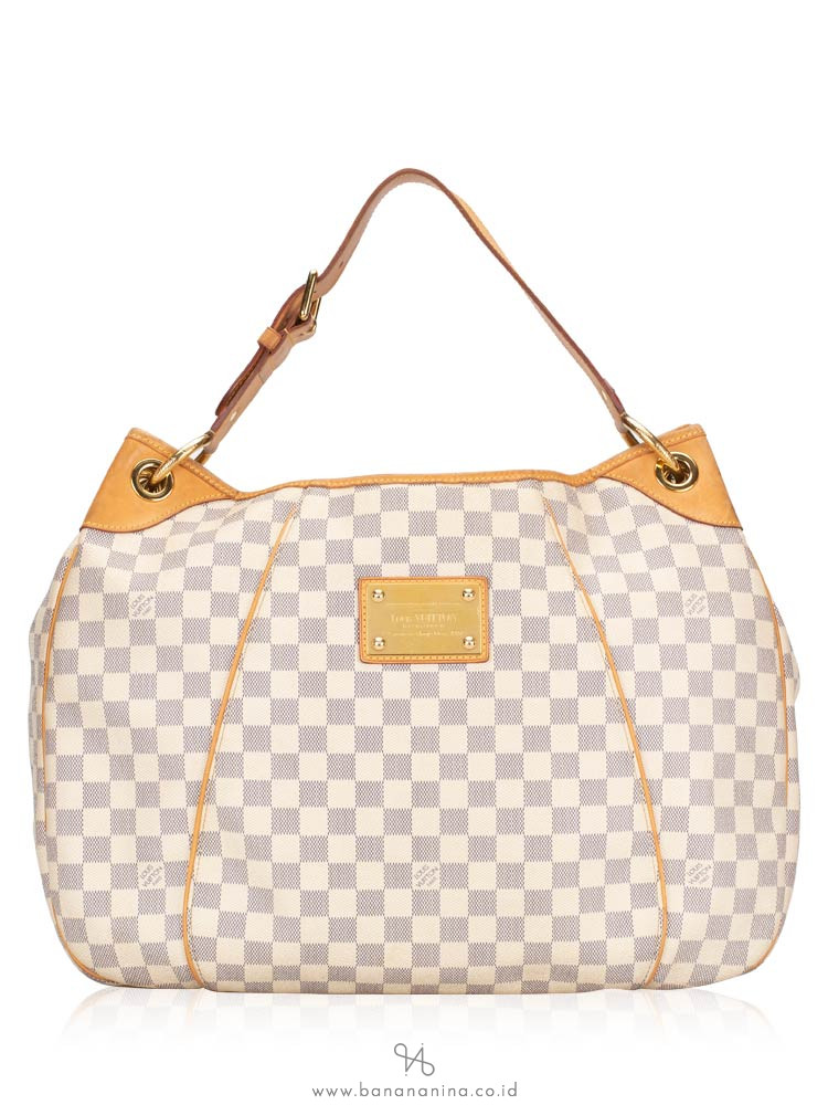 LOUIS VUITTON Damier Azur Galliera GM