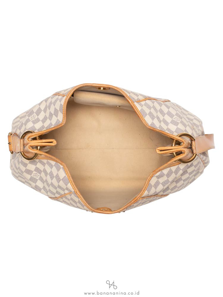 LOUIS VUITTON Damier Azur Galliera GM