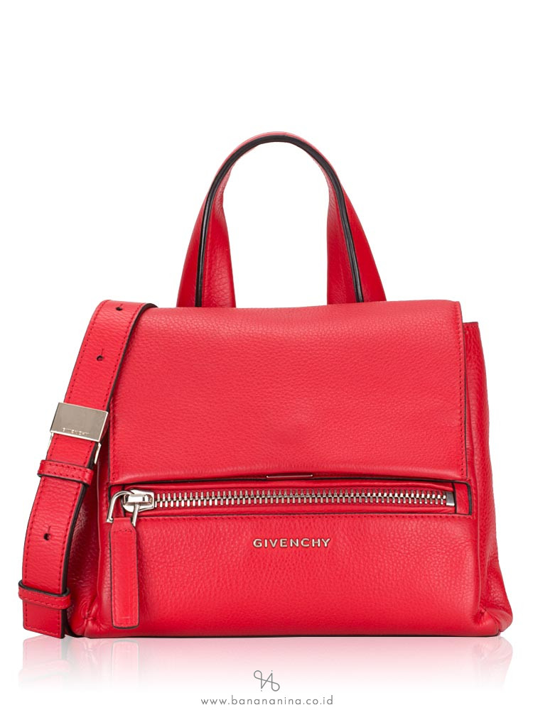 GIVENCHY Mini Pandora Pure Flap Bag Red