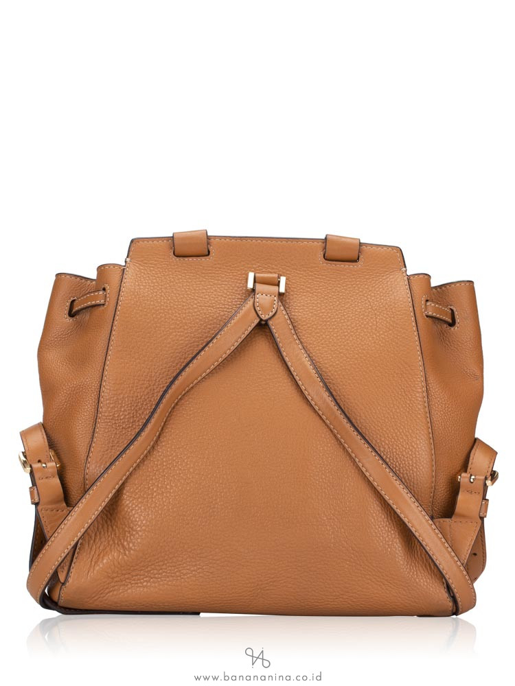 MICHAEL KORS Romy Leather Medium Bacpack Acorn