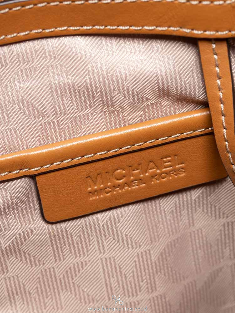 MICHAEL KORS Romy Leather Medium Bacpack Acorn
