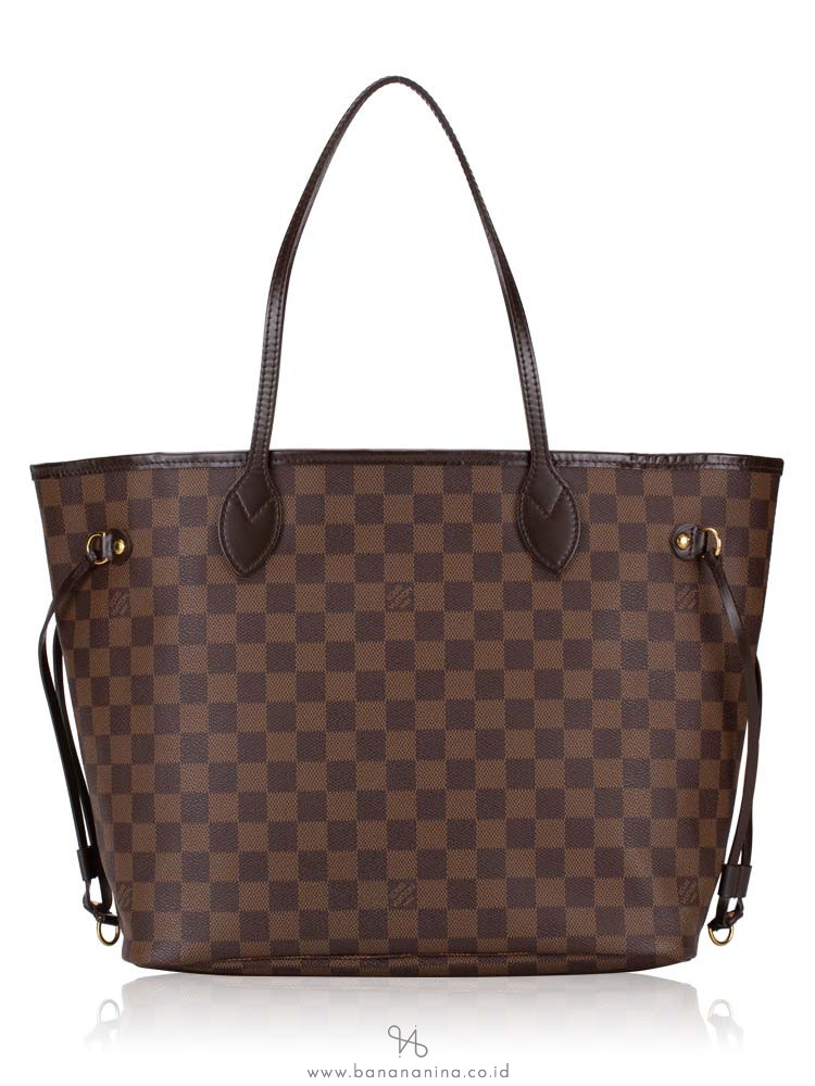 LOUIS VUITTON Damier Ebene Neverfull MM