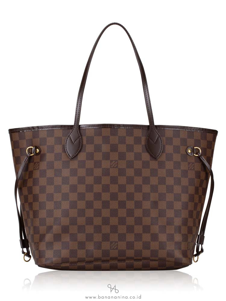 LOUIS VUITTON Damier Ebene Neverfull MM