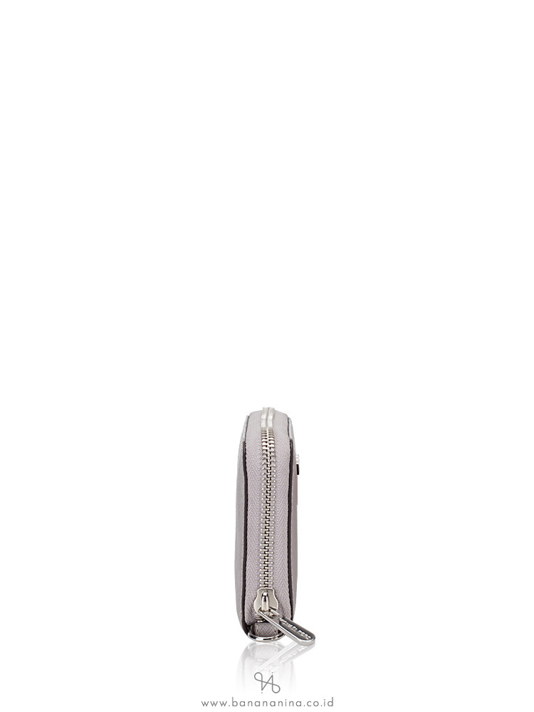 MICHAEL KORS Jet Set Multifunction Large Wristlet Pearl Grey