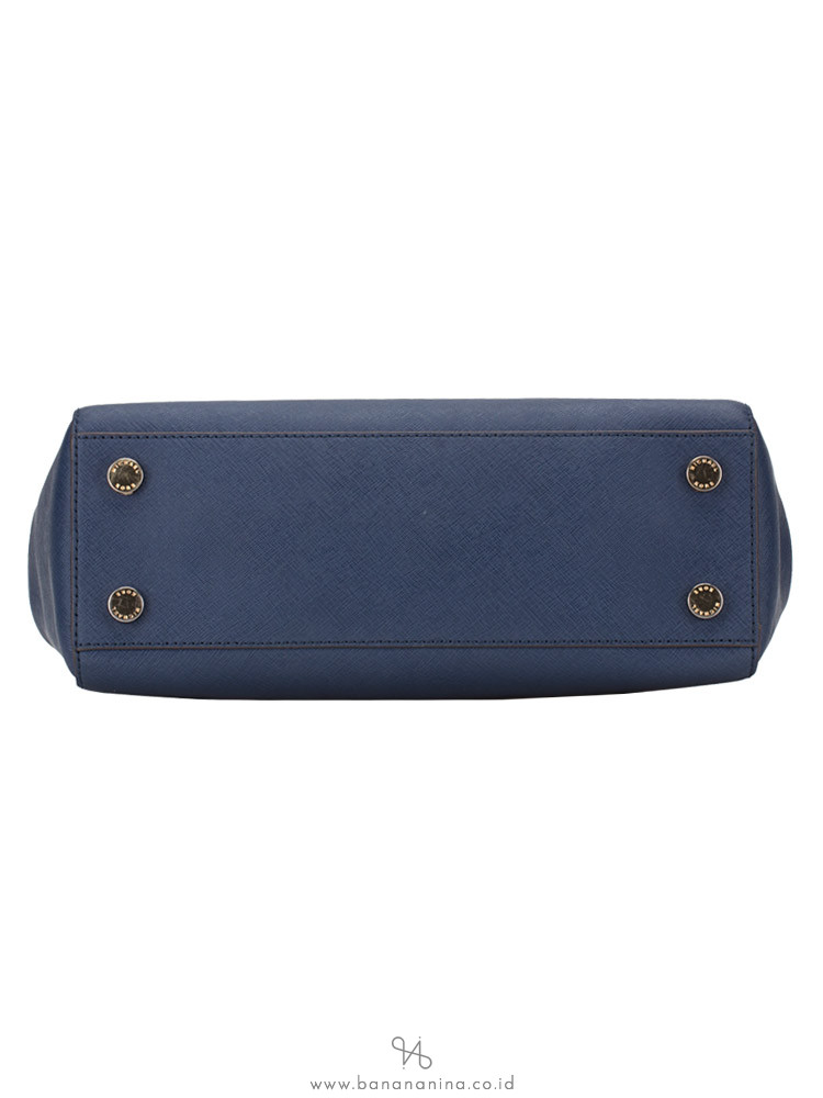 MICHAEL KORS Sutton Medium Satchel Navy