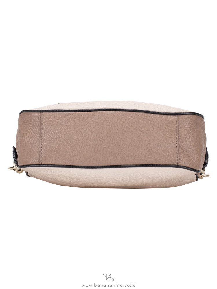 KATE SPADE Cobble Hill Small Devin Pebble Taupe Black