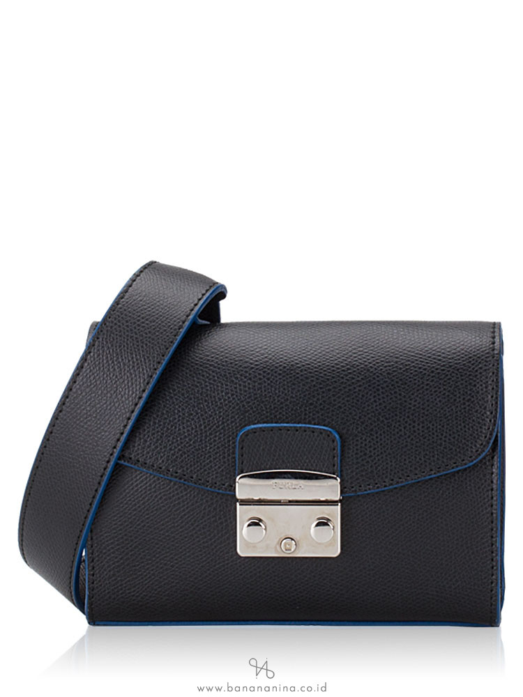 FURLA Metropolis Clutch Bag Onyx