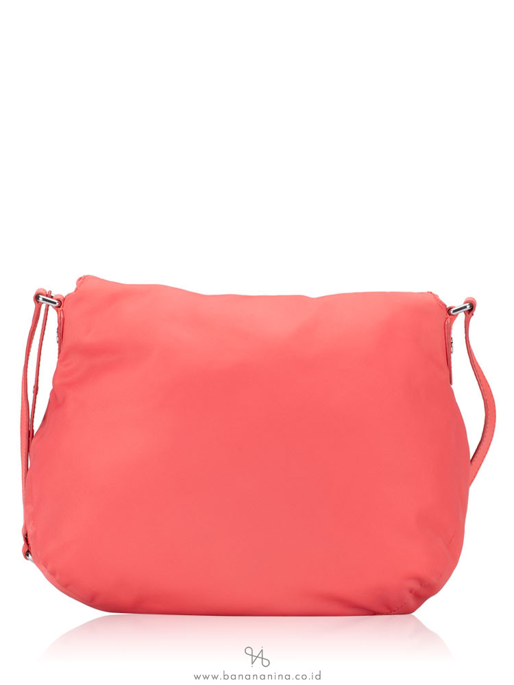 MARC JACOBS Preppy Nylon Sasha Crossbody Coral