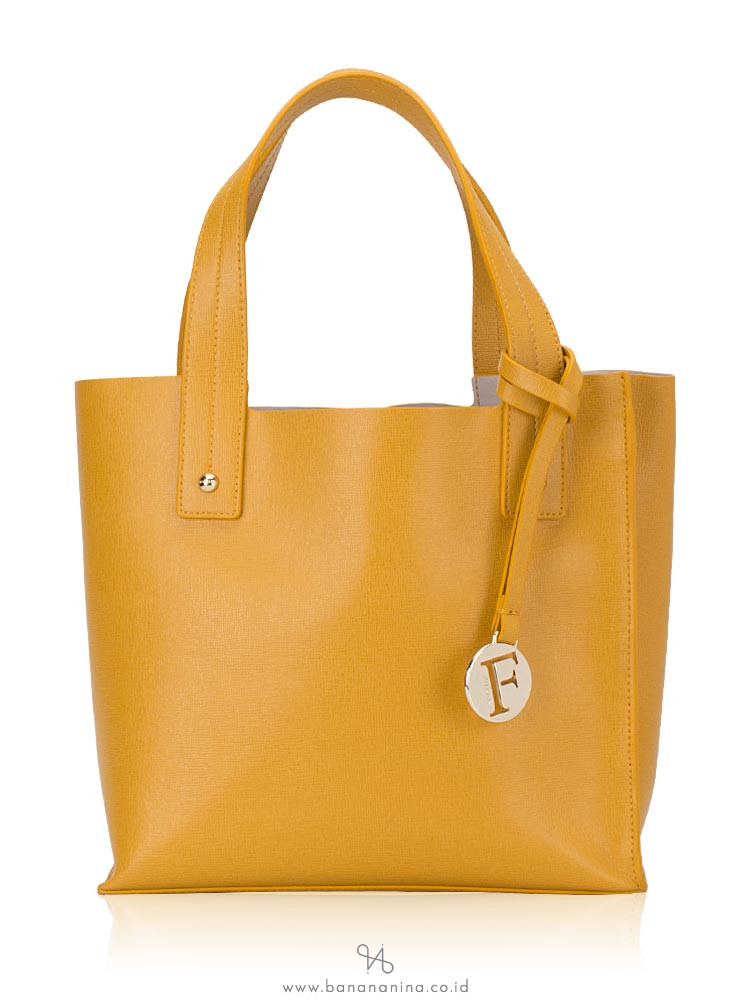 FURLA Musa Small Tote Yellow