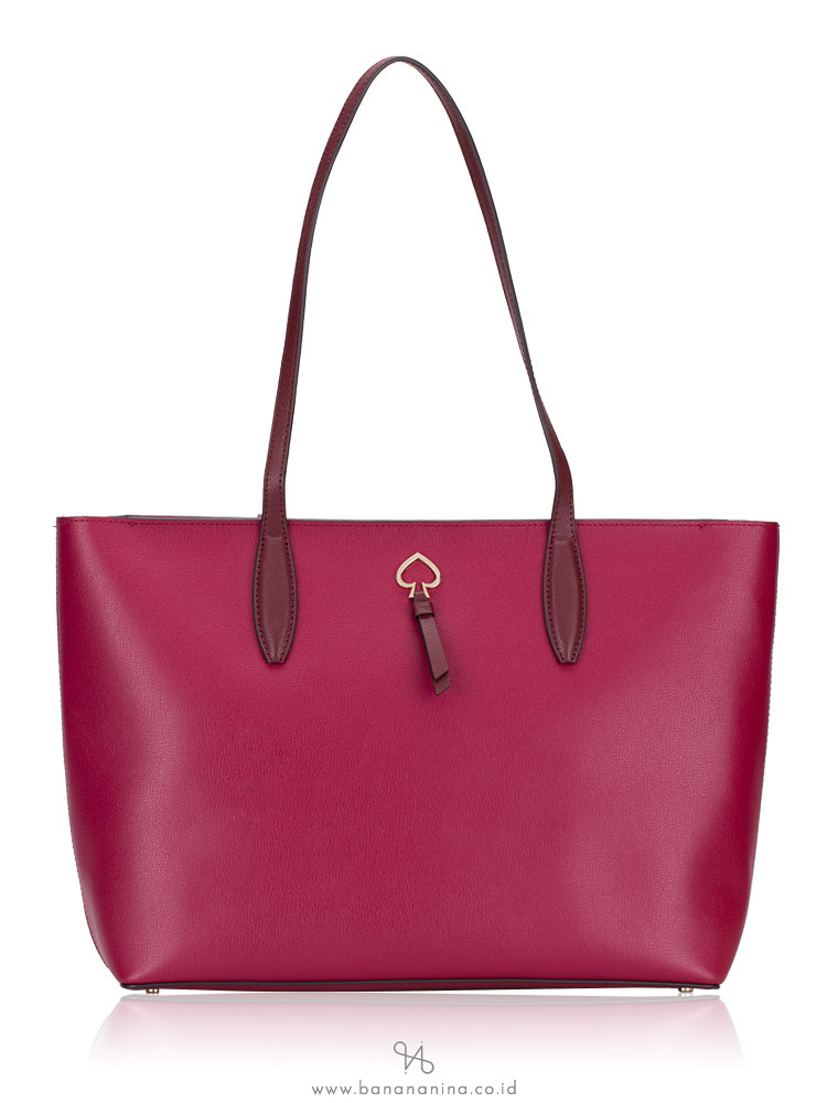 KATE SPADE Adel Large Tote Cranberry