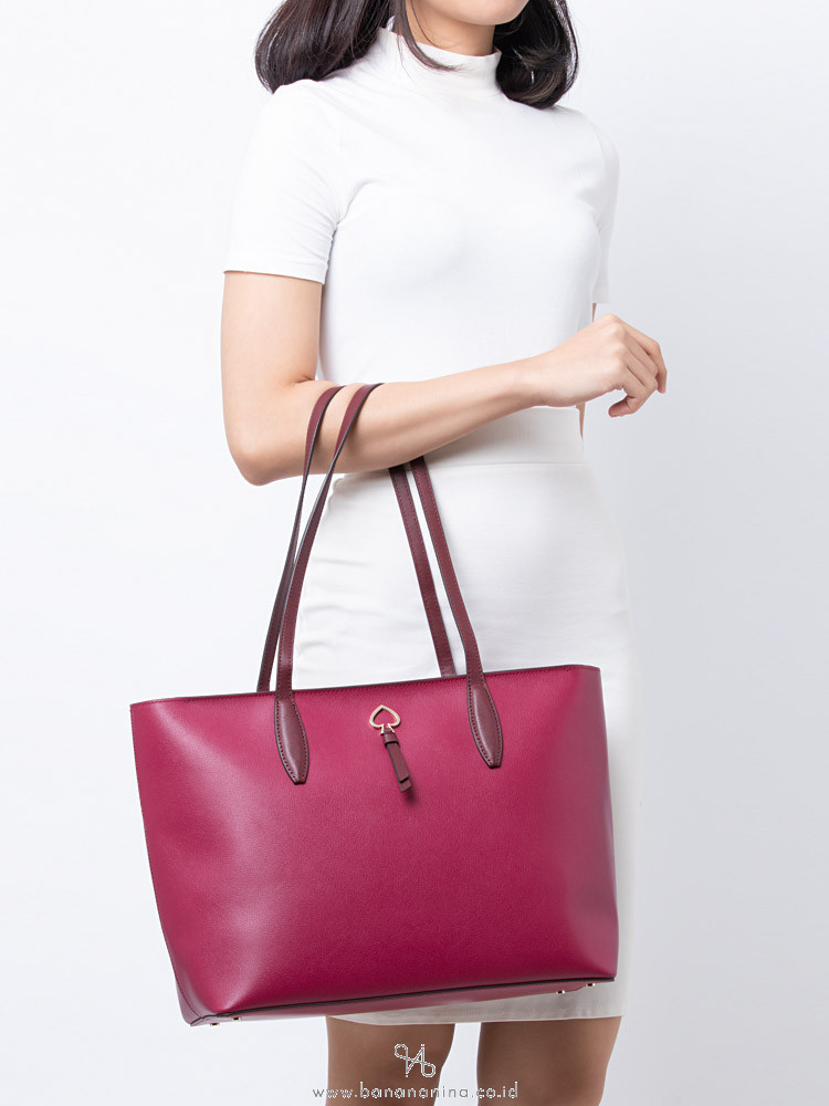 KATE SPADE Adel Large Tote Cranberry
