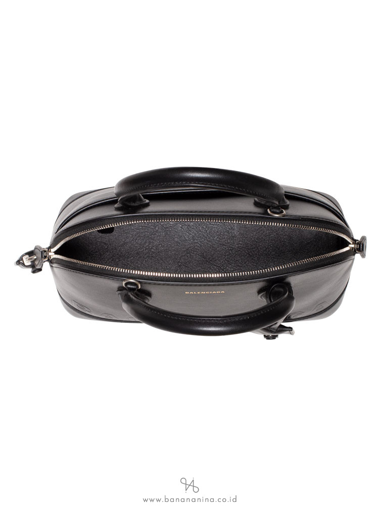 BALENCIAGA Ville Small Top Handle Bag Black