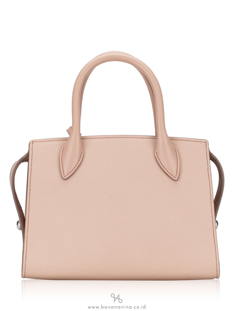 PRADA 1BA269 Kristen Saffiano Monochrome Bag Cipria