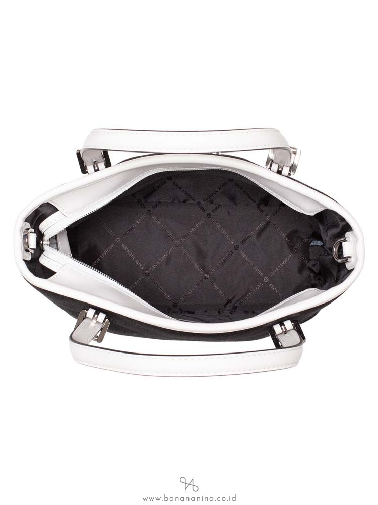 MICHAEL KORS Graffiti Jet Set XS Top Zip Tote Black Multi