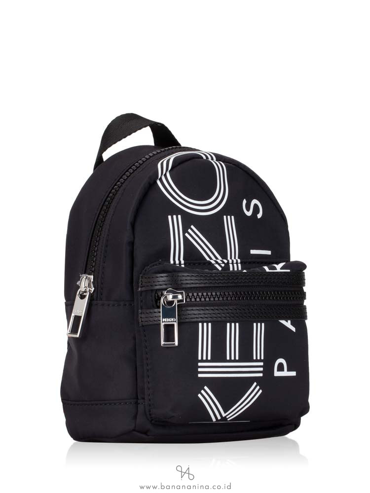 KENZO Logo Mini Backpack Black
