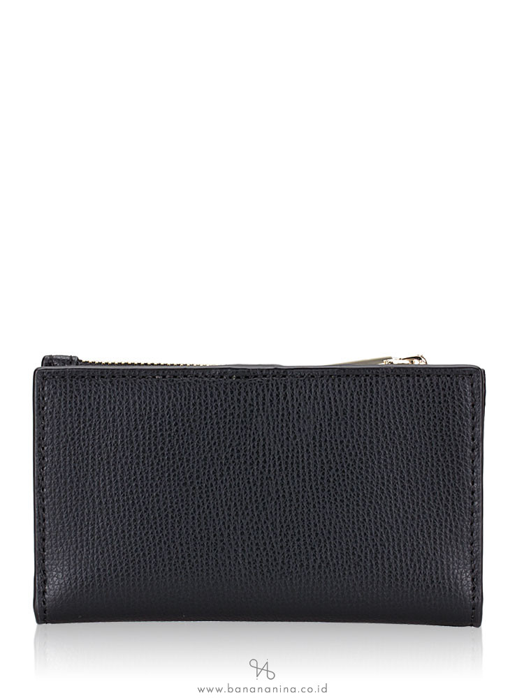 KATE SPADE Sylvia Small Slim Bifold Wallet Black