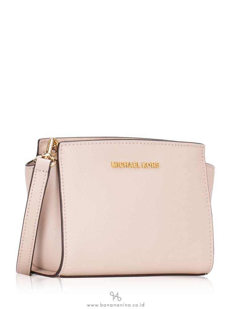 MICHAEL KORS Selma Mini Messenger Soft Pink