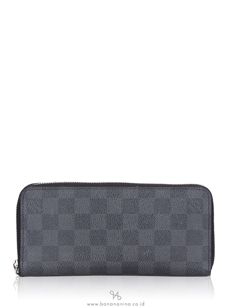 LOUIS VUITTON Damier Graphite Zippy Wallet Vertical