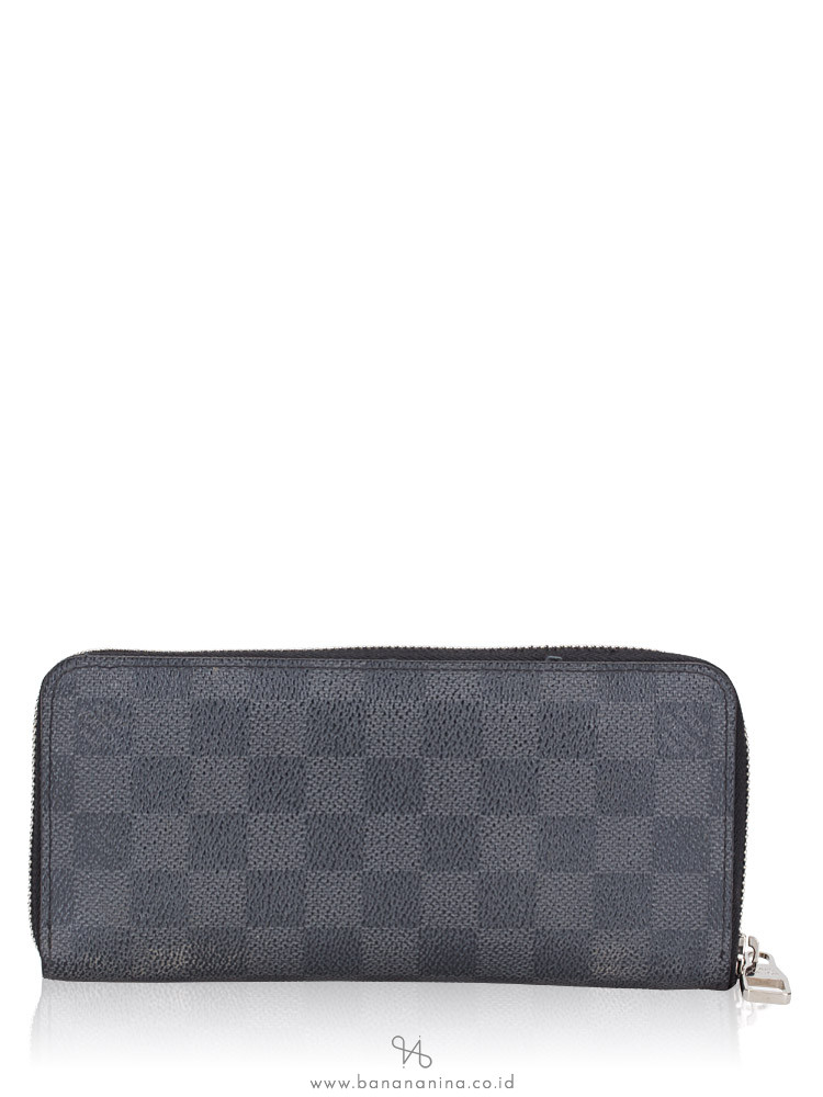 LOUIS VUITTON Damier Graphite Zippy Wallet Vertical