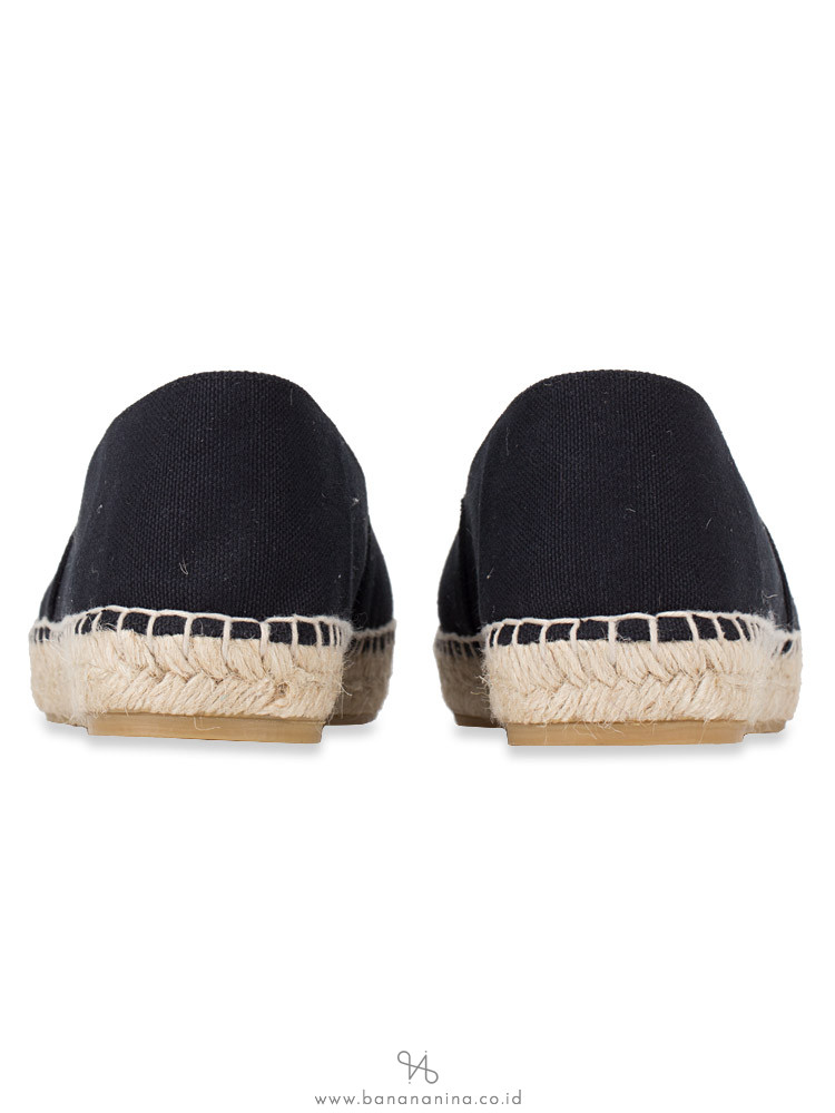 KENZO Tiger Canvas Christmas Espadrille Black Sz 37
