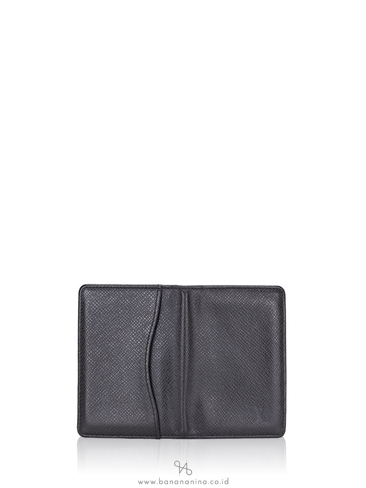 LOUIS VUITTON Taiga Pocket Organizer Noir