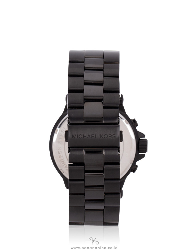 MICHAEL KORS Men MK8279 Dylan Stainless Black