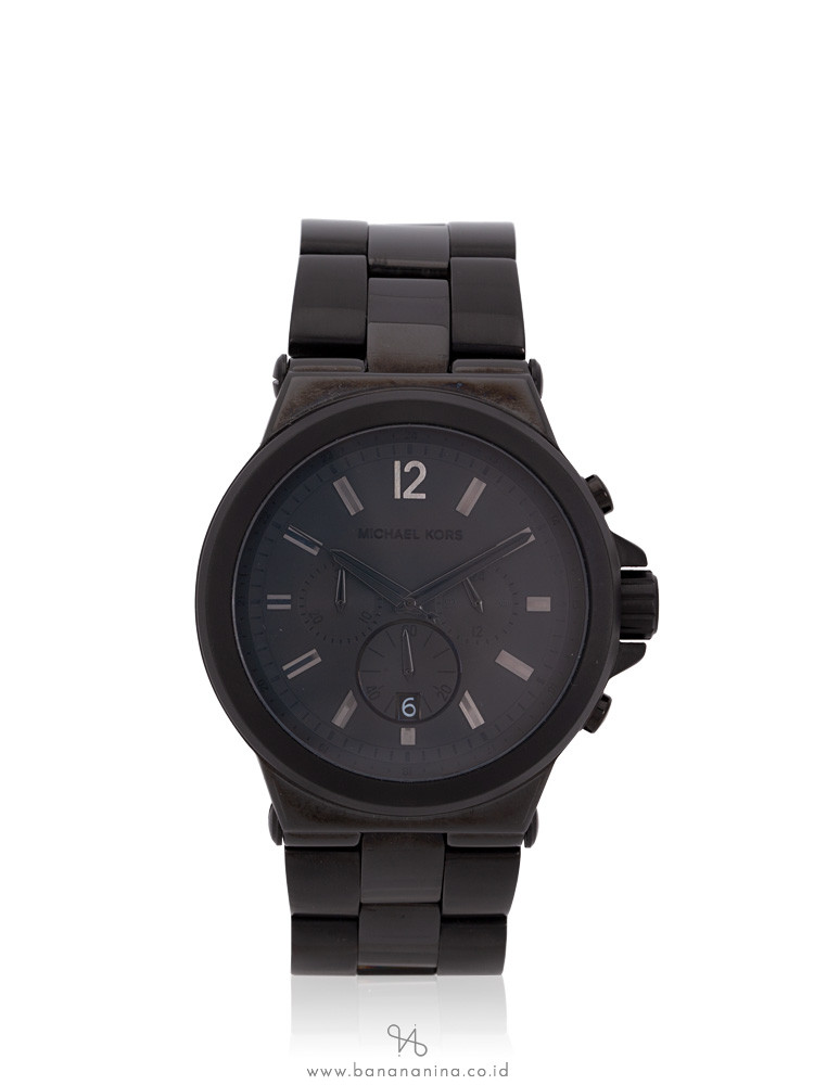 MICHAEL KORS Men MK8279 Dylan Stainless Black