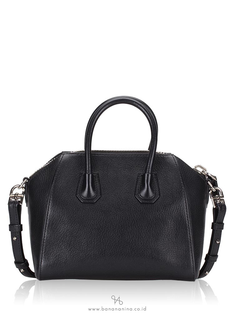 GIVENCHY Sugar Goatskin Mini Antigona Black