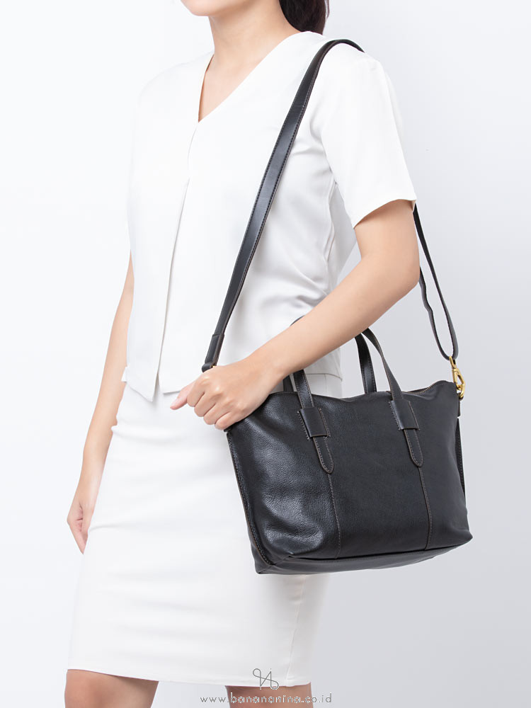 fossil skylar satchel brown