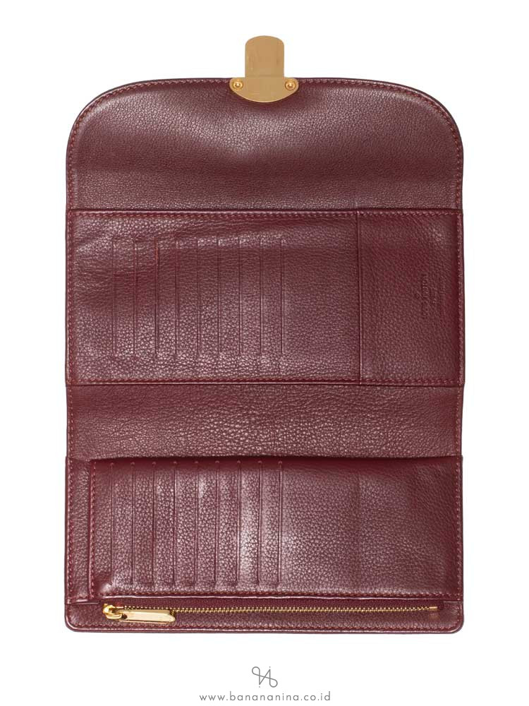 LOUIS VUITTON Mahina Amelia Bordeaux