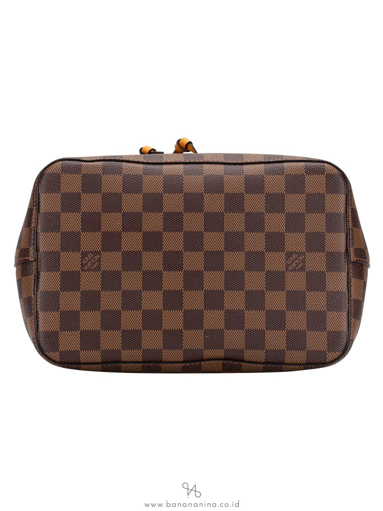 LOUIS VUITTON Damier Ebene Neonoe MM Safran