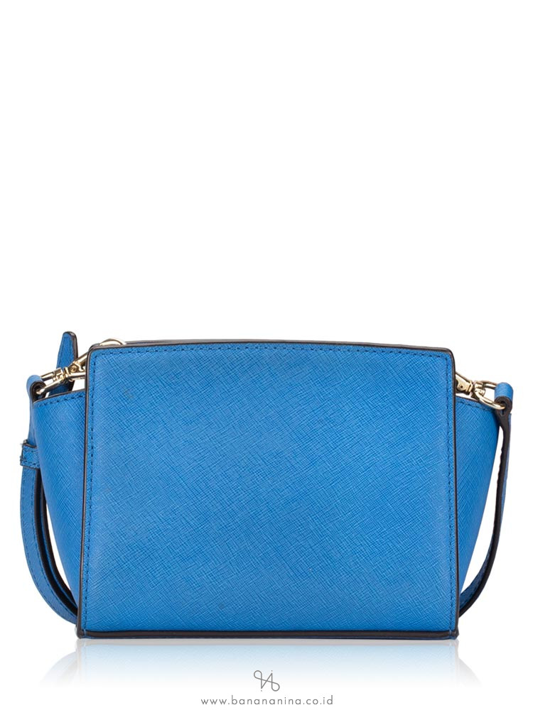 MICHAEL KORS Selma Mini Messenger Heritage Blue