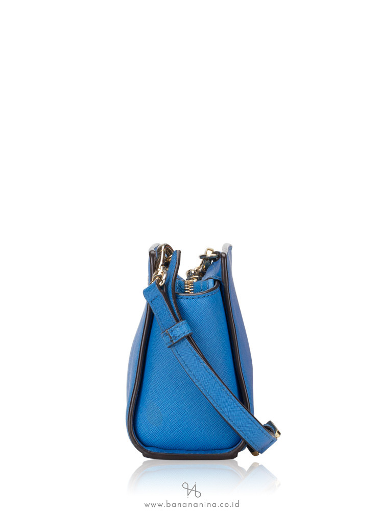 MICHAEL KORS Selma Mini Messenger Heritage Blue