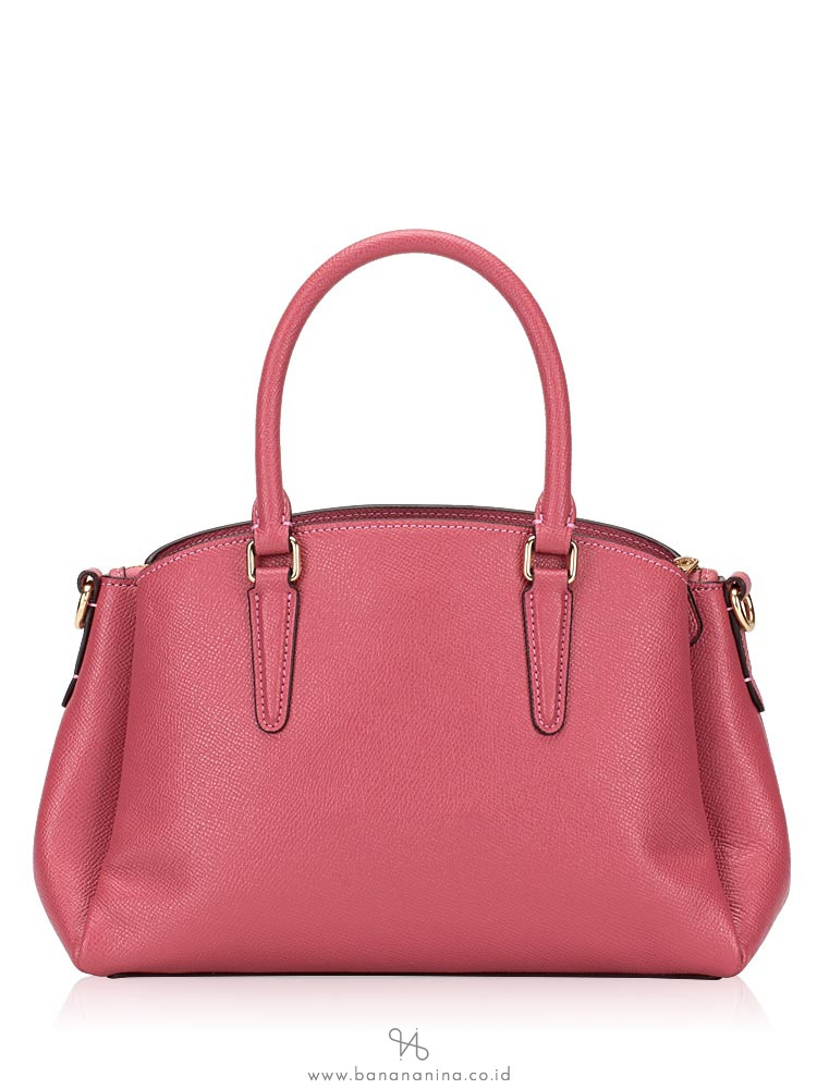 COACH 28977 Crossgrain Mini Sage Carryall Strawberry