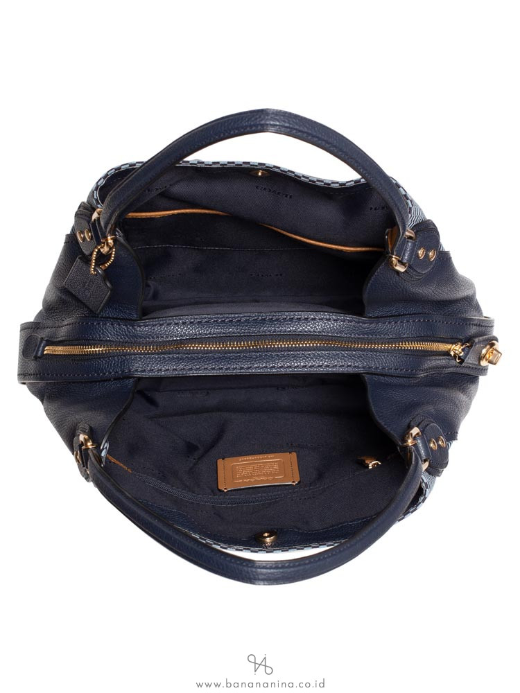 COACH 28895 Legacy Jacquard Edie 31 Midnight Navy