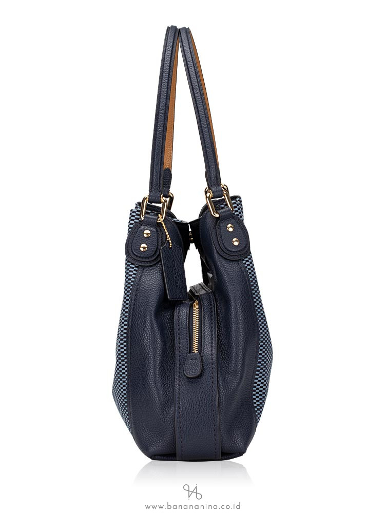 COACH 28895 Legacy Jacquard Edie 31 Midnight Navy