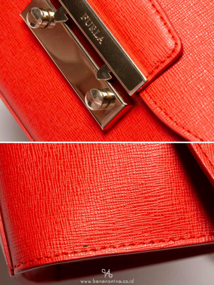 FURLA Julia Small Top Handle Maple