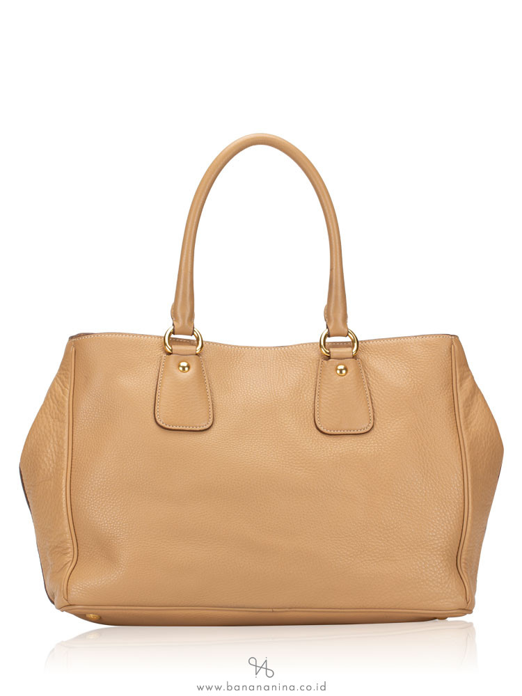 PRADA BR4482 Vitello Daino Toteo Sughero