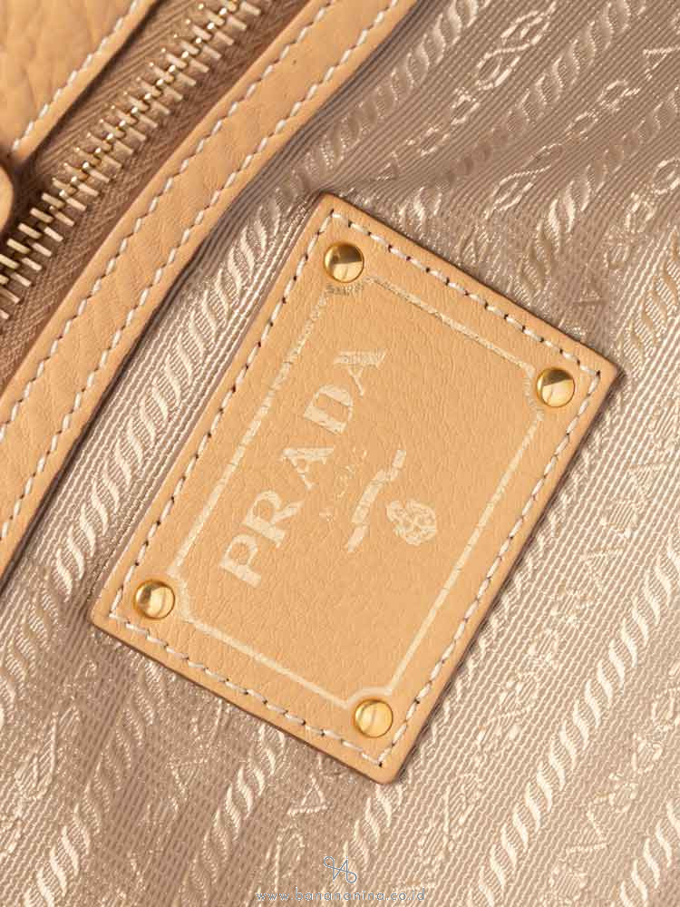 PRADA BR4482 Vitello Daino Toteo Sughero